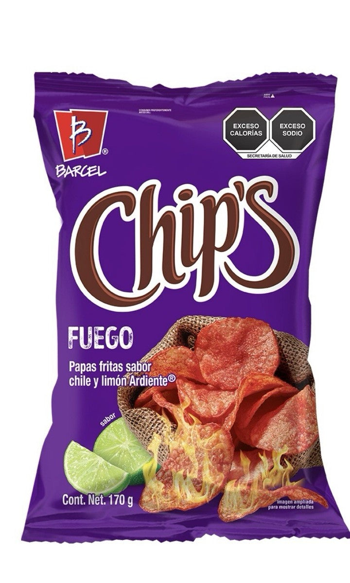 Chips Moradas 45 Pzs